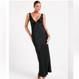 Meshki Black Maxi Dress